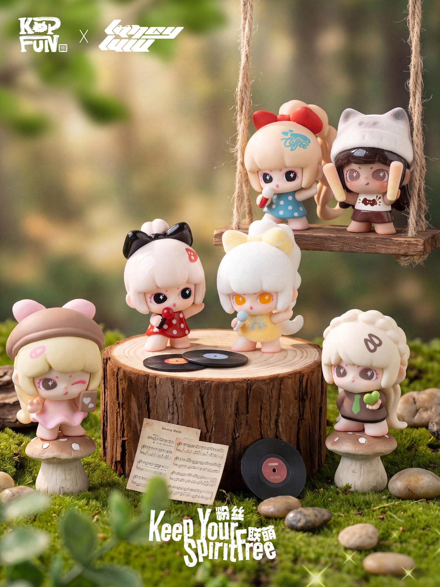 Lancy Lulu Fan Alliance Minibean Series toy surprise box Dolls