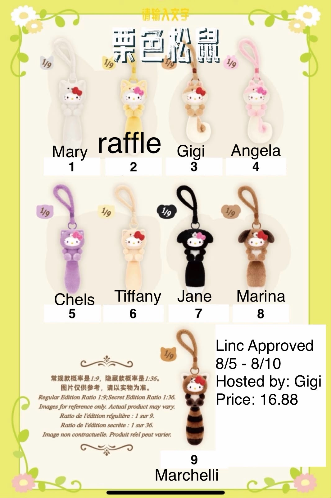 Hello Kitty Healing Forest Claim Party