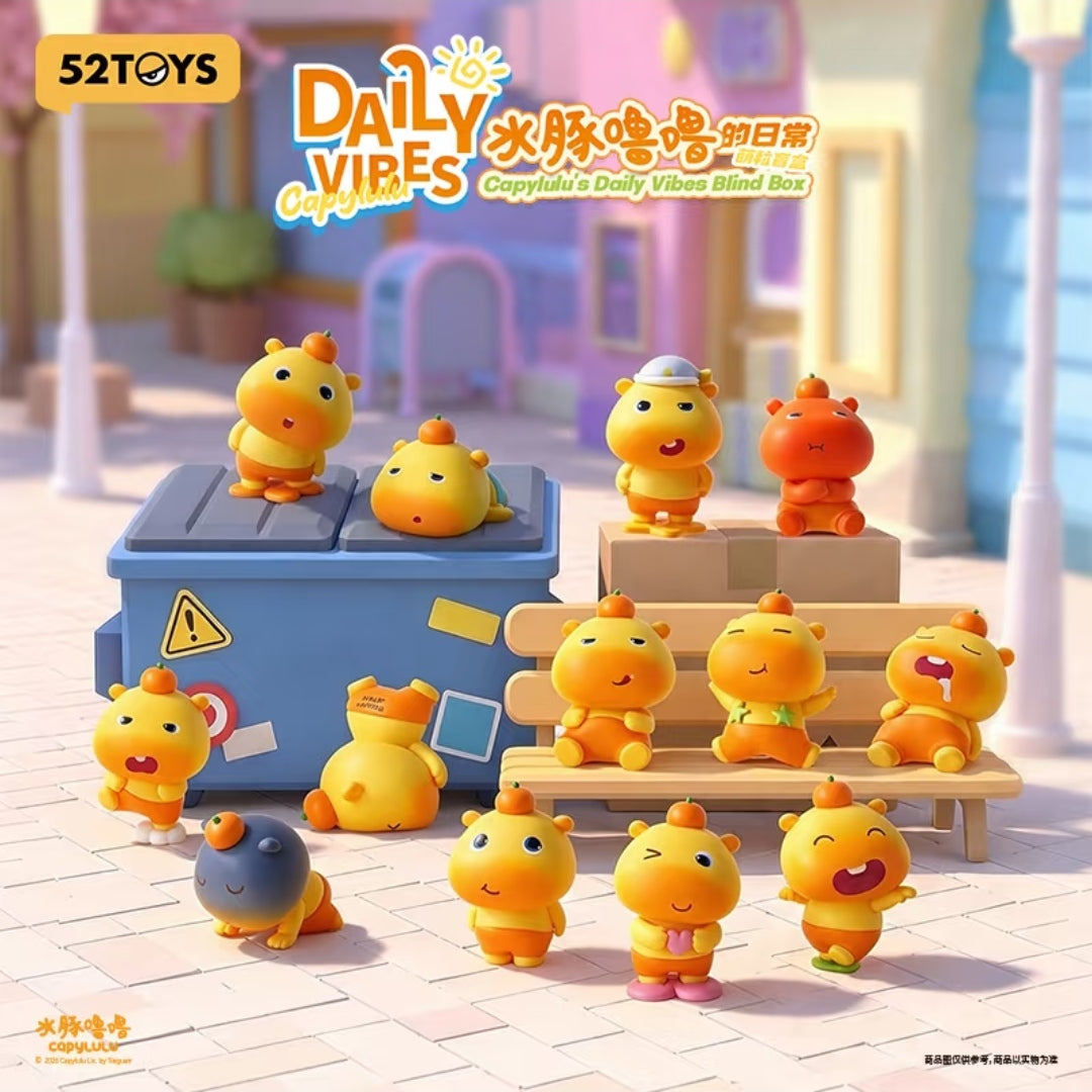 Capylulu's Daily Vibes Mini Series toy surprise box Dolls