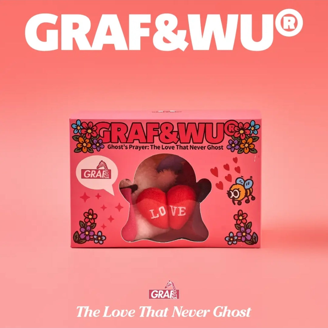 【preorder】GRAF&WU The Love That Never Ghost Plush Series Hanging Card Dolls