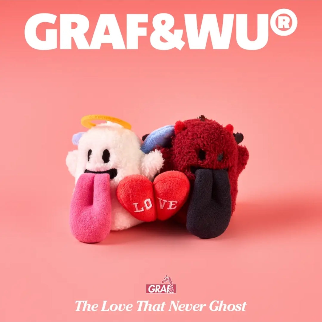 【preorder】GRAF&WU The Love That Never Ghost Plush Series Hanging Card Dolls