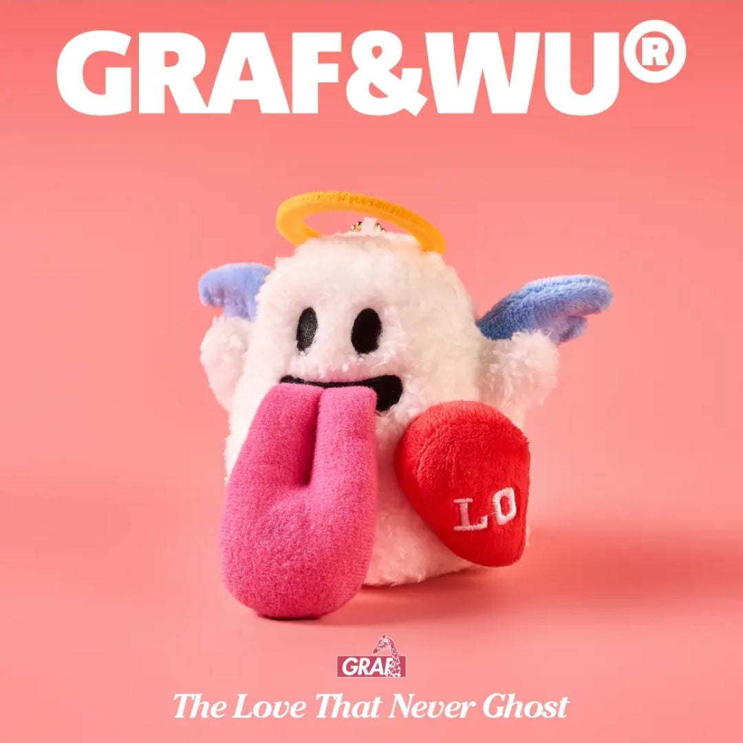 【preorder】GRAF&WU The Love That Never Ghost Plush Series Hanging Card Dolls