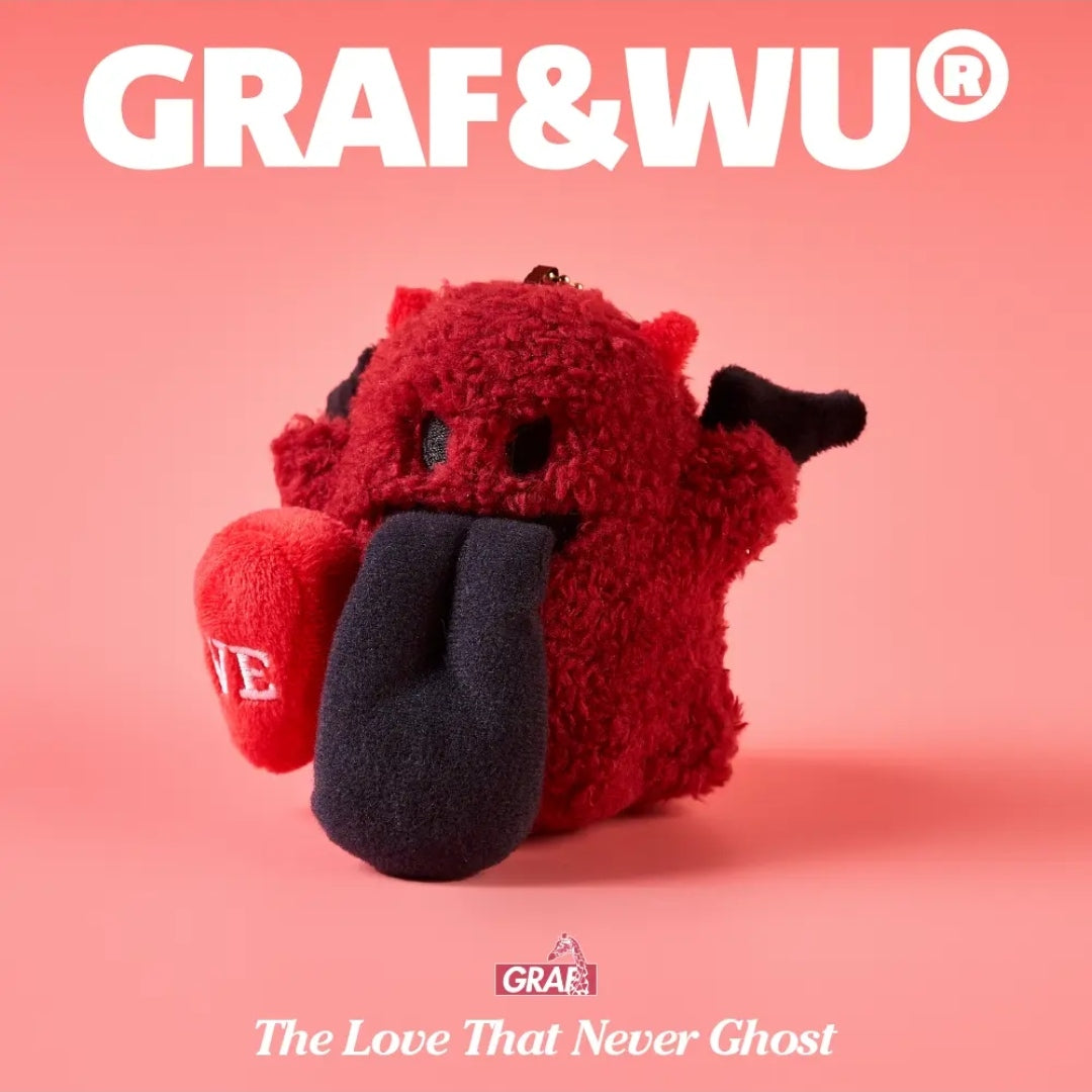 【preorder】GRAF&WU The Love That Never Ghost Plush Series Hanging Card Dolls