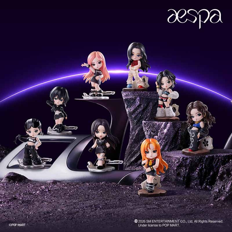 【preorder】POP MART aespa Memorable Picks Series toy surprise box Dolls