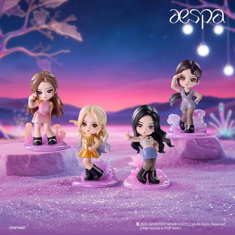 【preorder】POP MART aespa Memorable Picks Series toy surprise box Dolls