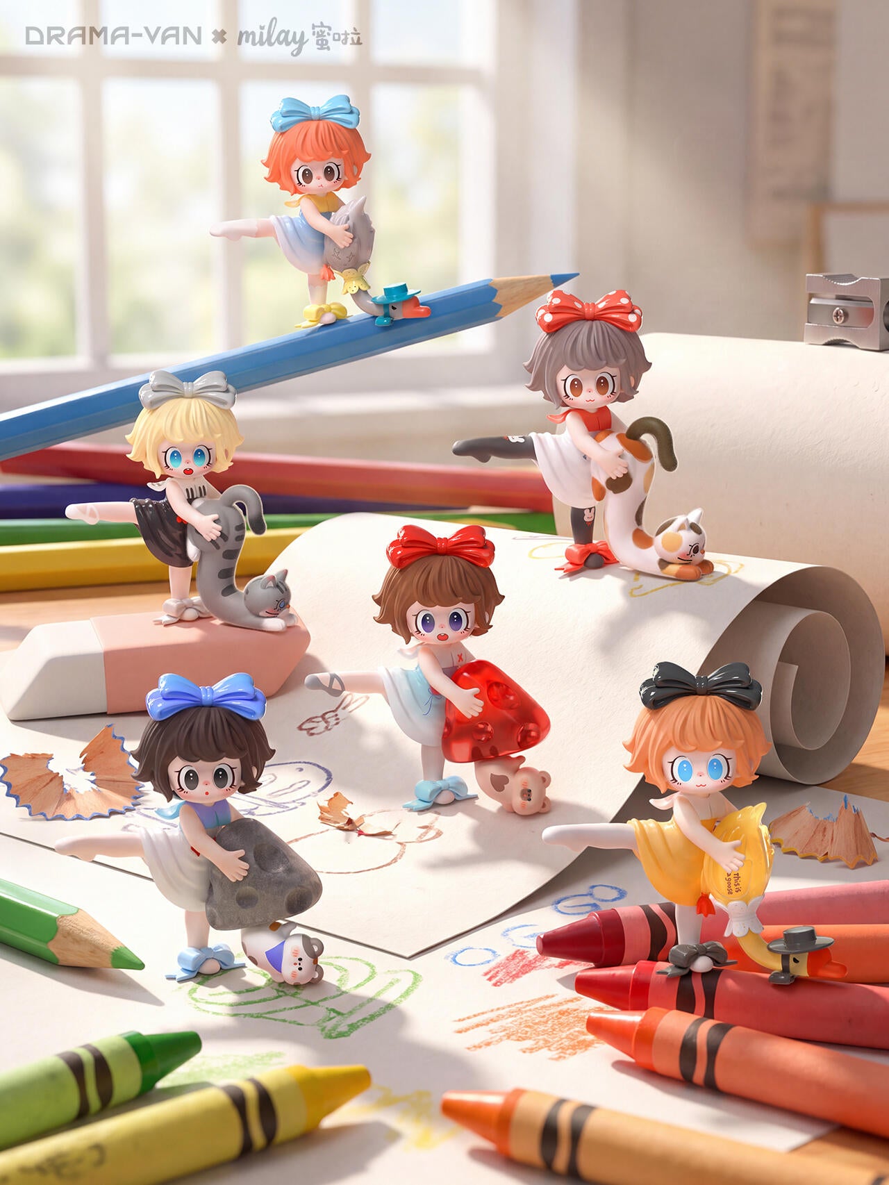 【preorder August 22】Milay Pet Capture Project Mini Series toy surprise box Dolls