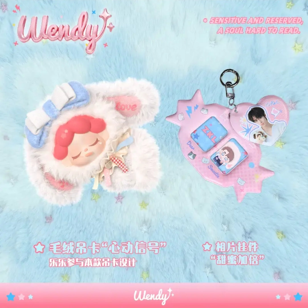 【preorder 2-3 days】DODO SUGAR Wendy & RARA & Tinnaya & Penny Plush Series Hanging Card Dolls