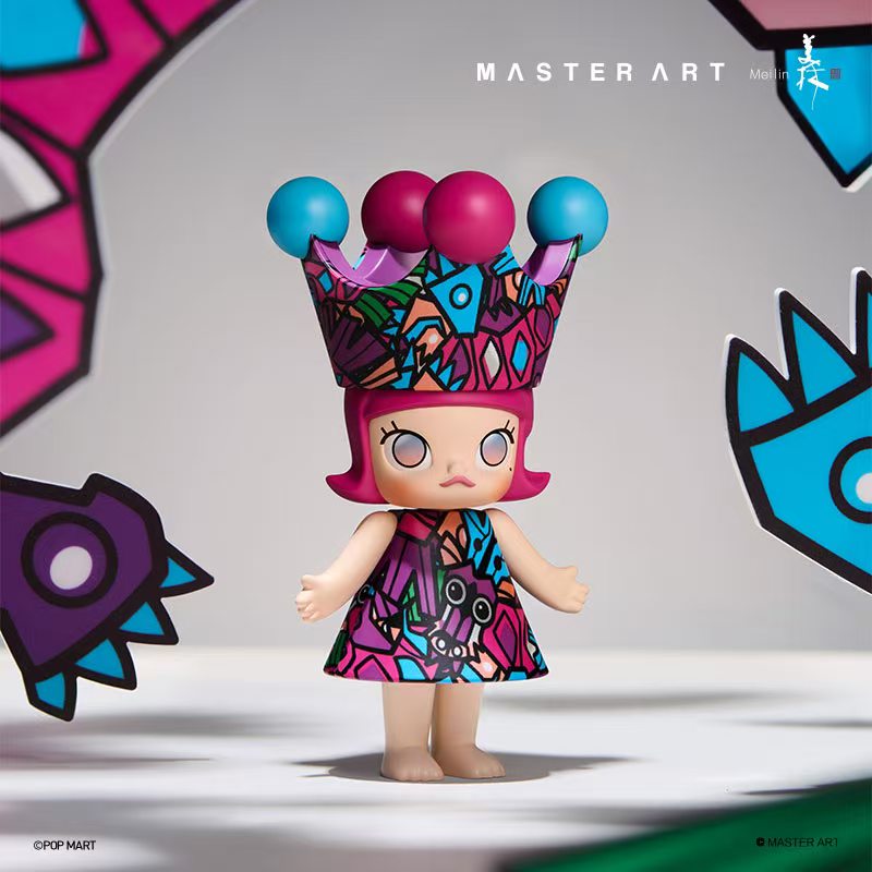 【preorder August 27】POP MART MEGA Molly 100% v1 Series toy surprise box Dolls
