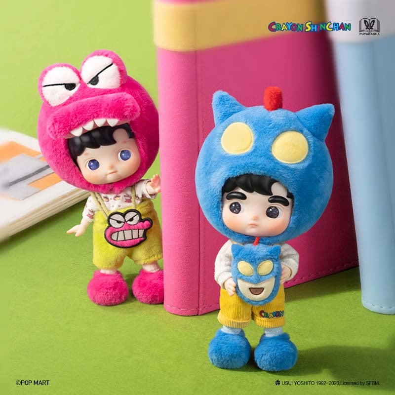 【preorder August 27】POP MART Hacipupu x Crayon Shinchan BJD Series toy surprise box Dolls