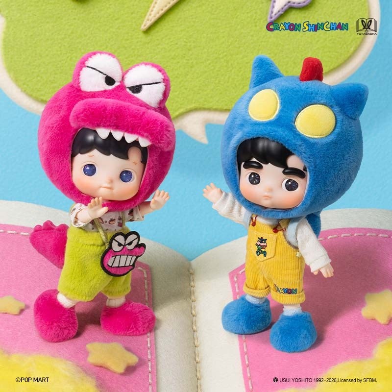 【preorder August 27】POP MART Hacipupu x Crayon Shinchan BJD Series toy surprise box Dolls