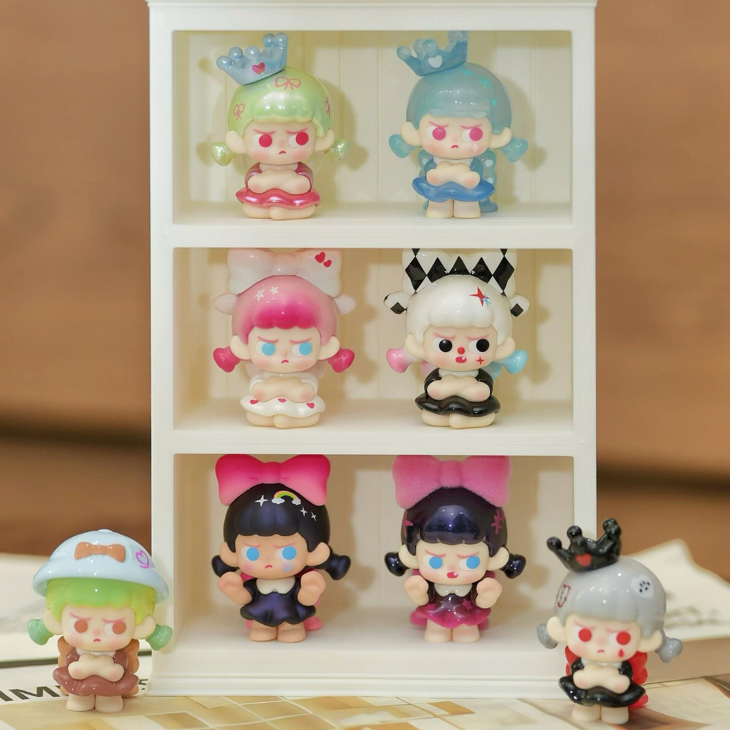 Sunnie Emotional Little Queen Minibean Series toy surprise box Dolls