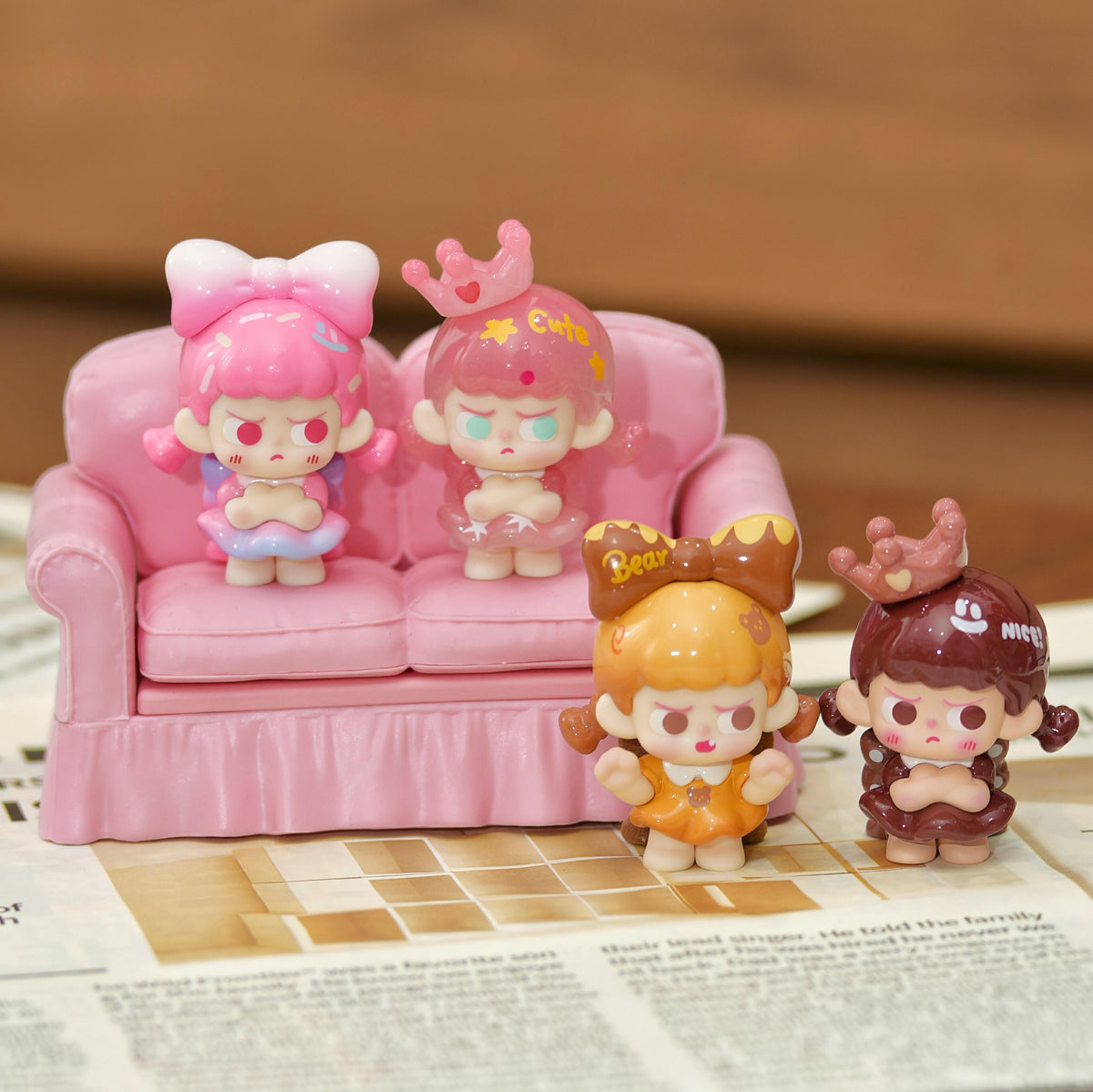 Sunnie Emotional Little Queen Minibean Series toy surprise box Dolls