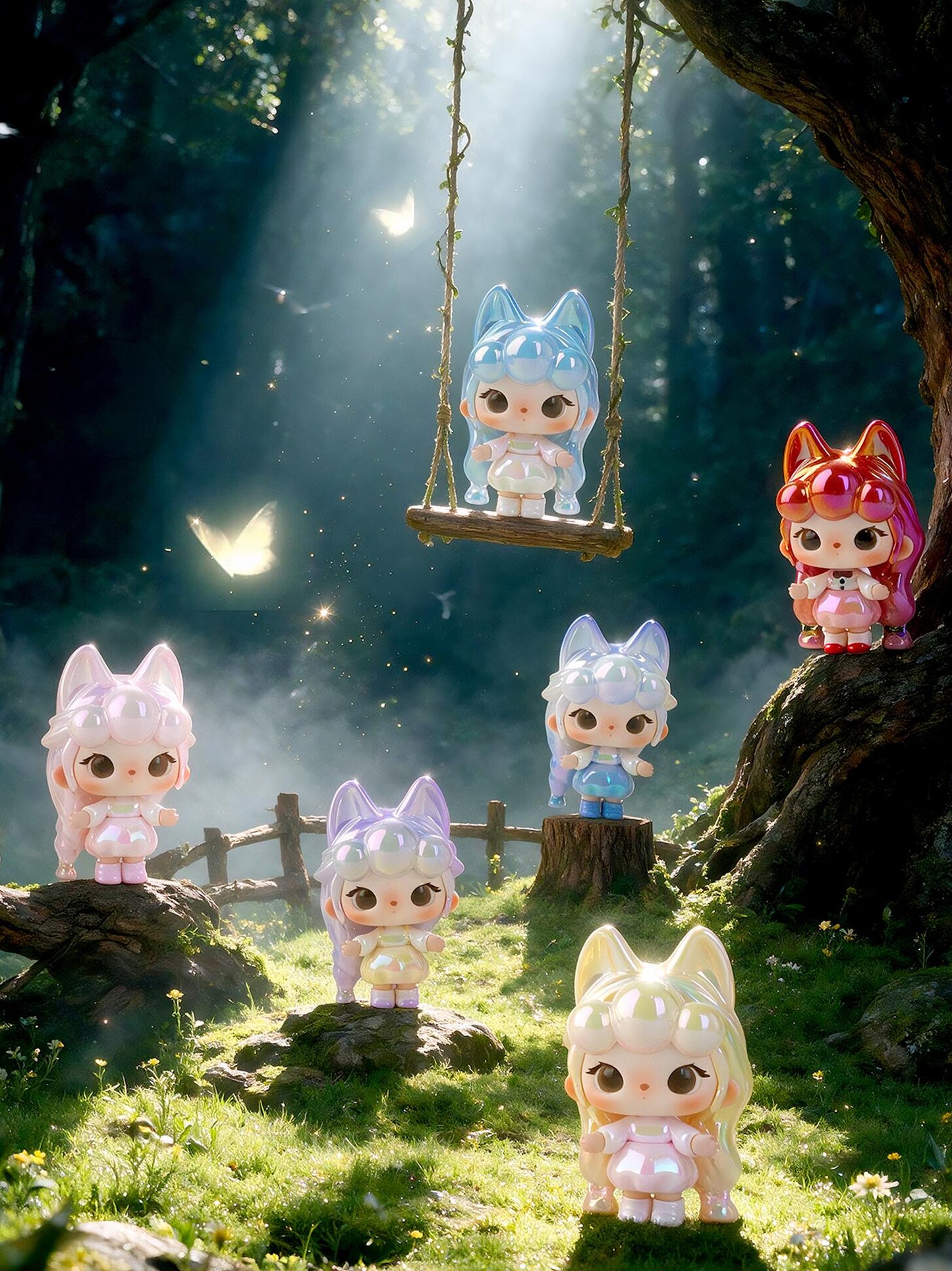 FIFI Colorful World Minibean Series toy surprise box Dolls