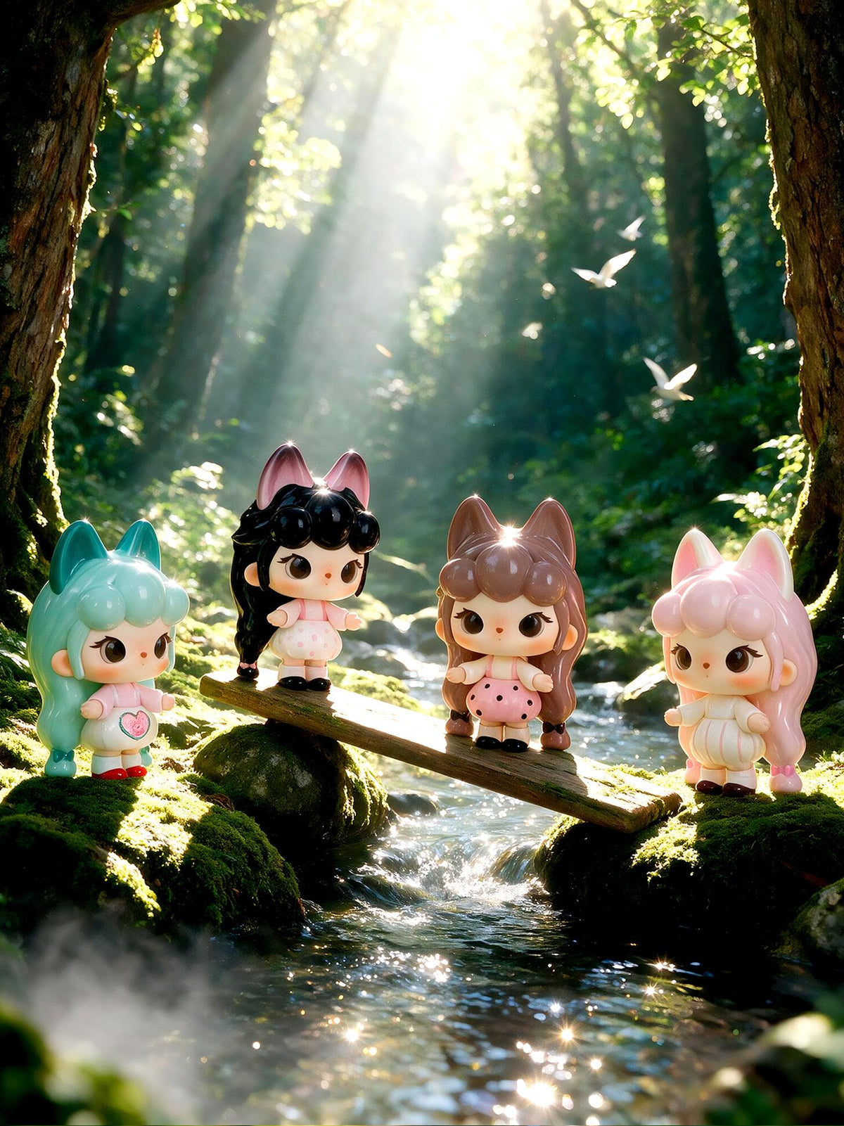FIFI Colorful World Minibean Series toy surprise box Dolls