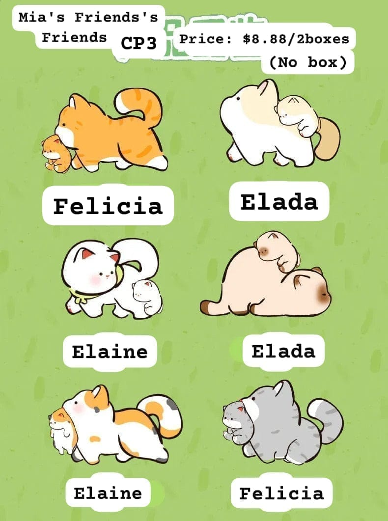 Kitten Magnetic Sticker Series Claim party