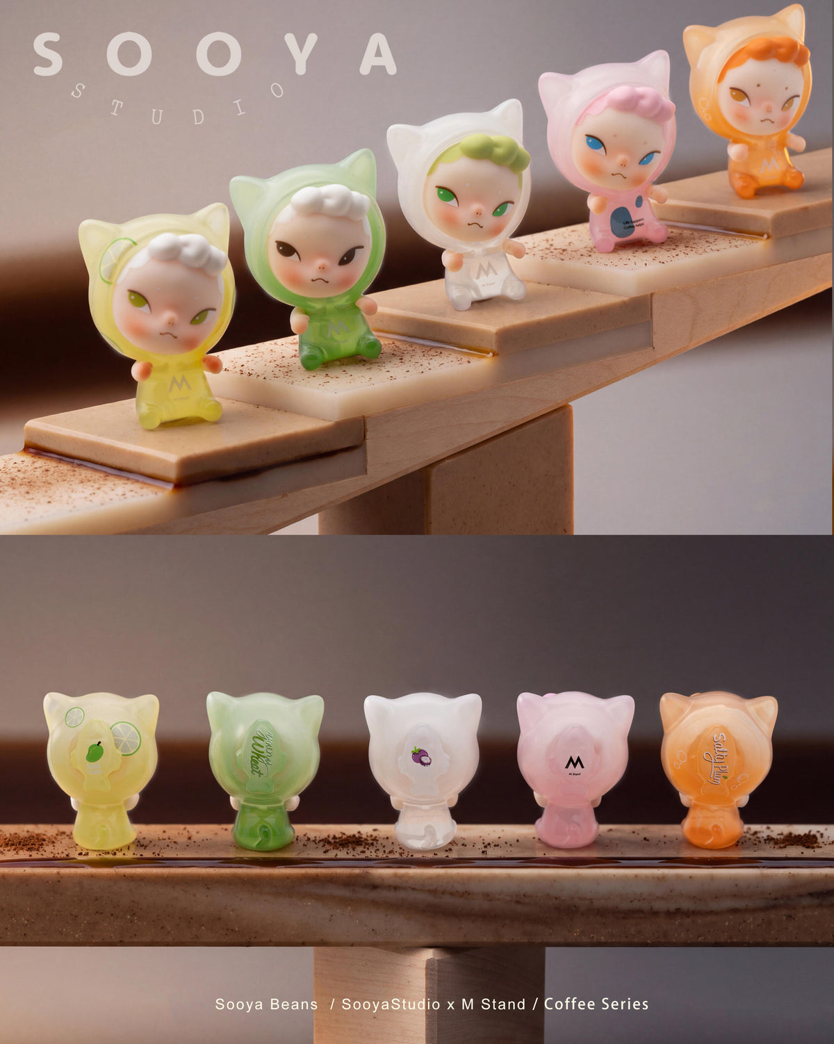Sooya x M Stand Minibean Series toy surprise box Dolls