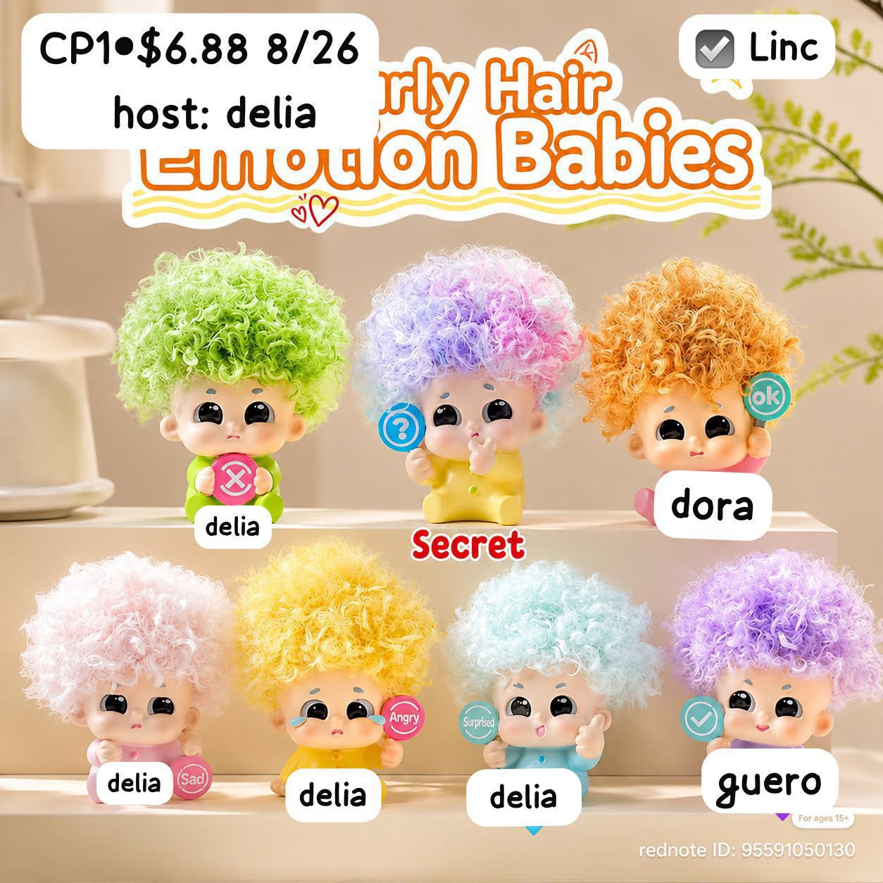 The “Mop-Top” & “Emotional Little One” Series Claim Party