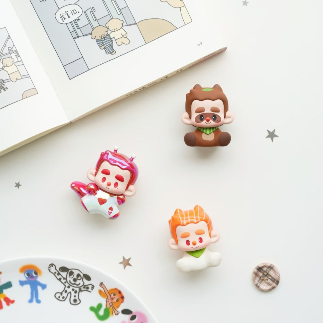 Hurobo Midnight Diner Minibean Series toy surprise box Dolls