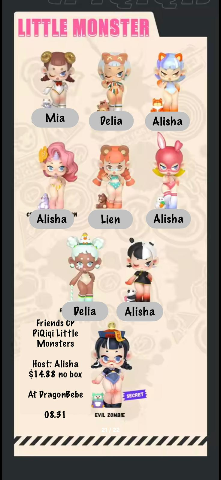 Pichichi Little Beasts Series Claim Party