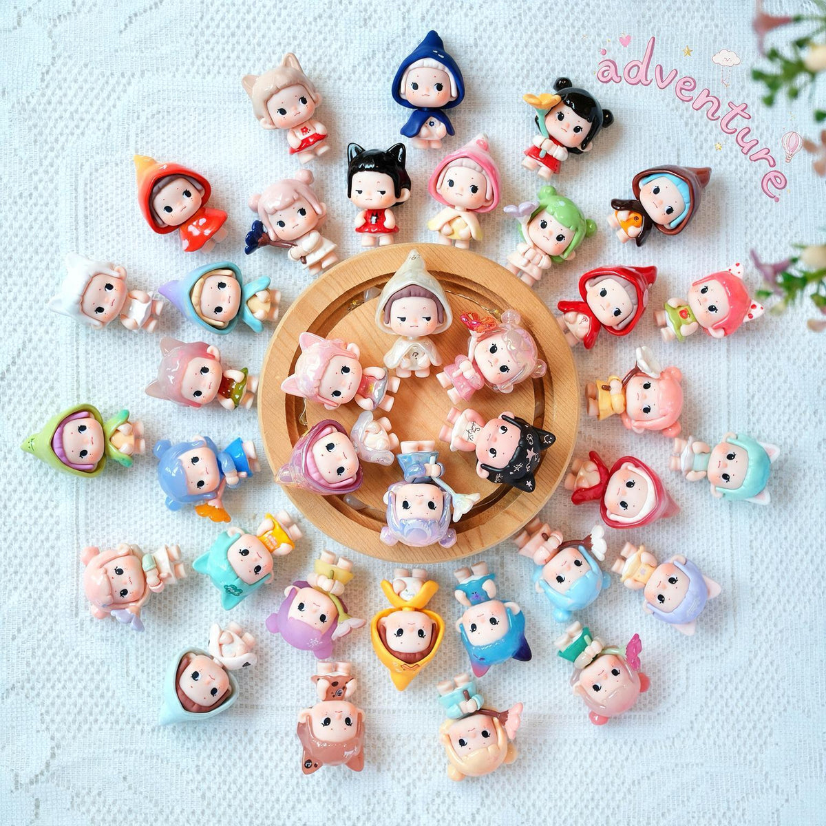 Songsong Adventure Minibean Series toy surprise box Dolls