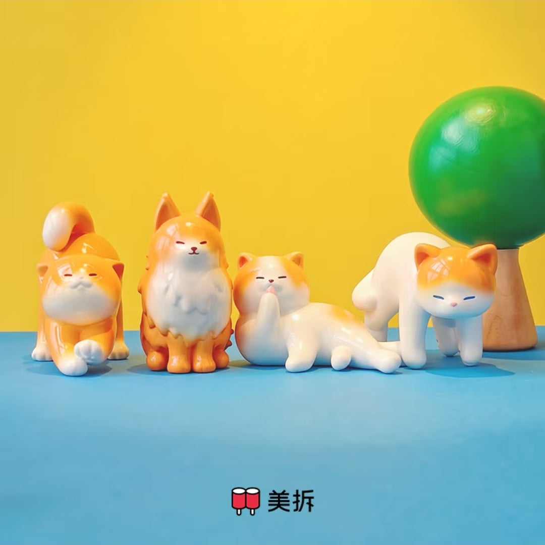【preorder September 7】Meichai Cat v2 Minibean Series toy surprise box Dolls