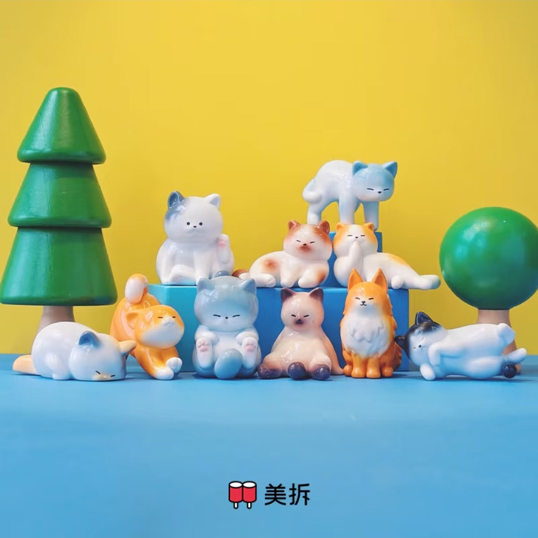【preorder September 7】Meichai Cat v2 Minibean Series toy surprise box Dolls