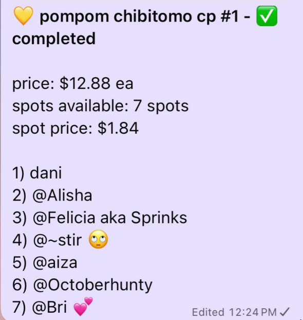 pompompurin chibitomo series claim party