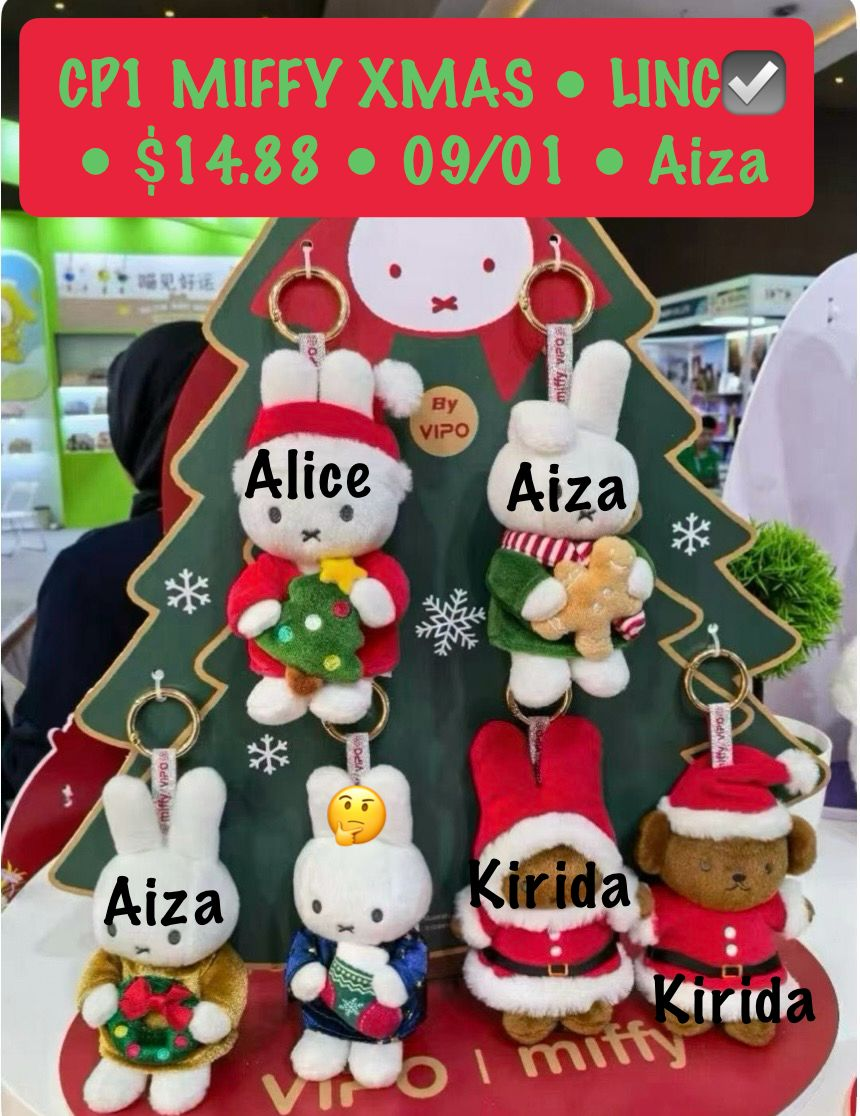 Christmas Miffy Series Claim Party