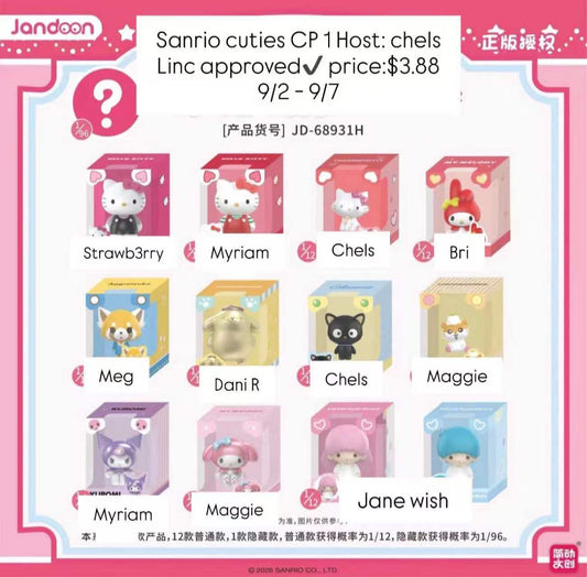 Sanrio Cuties v3 Series claim party