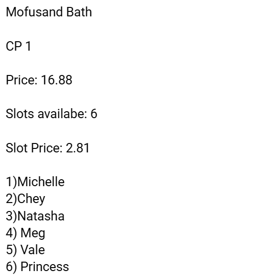 mofusand nice bath series claim party