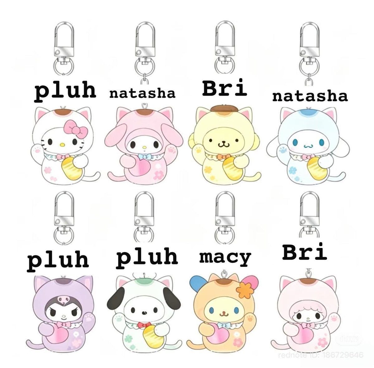 Sanrio Chibittomo Lucky Cat Series Claim Party