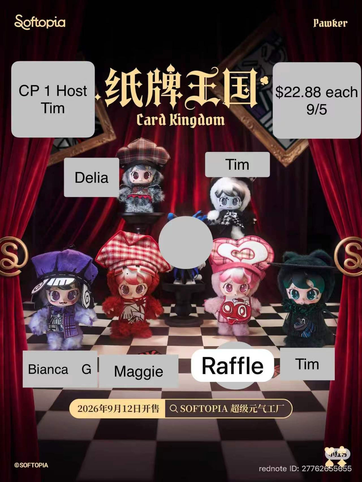 pawker Card Kingdom Series Claim Party