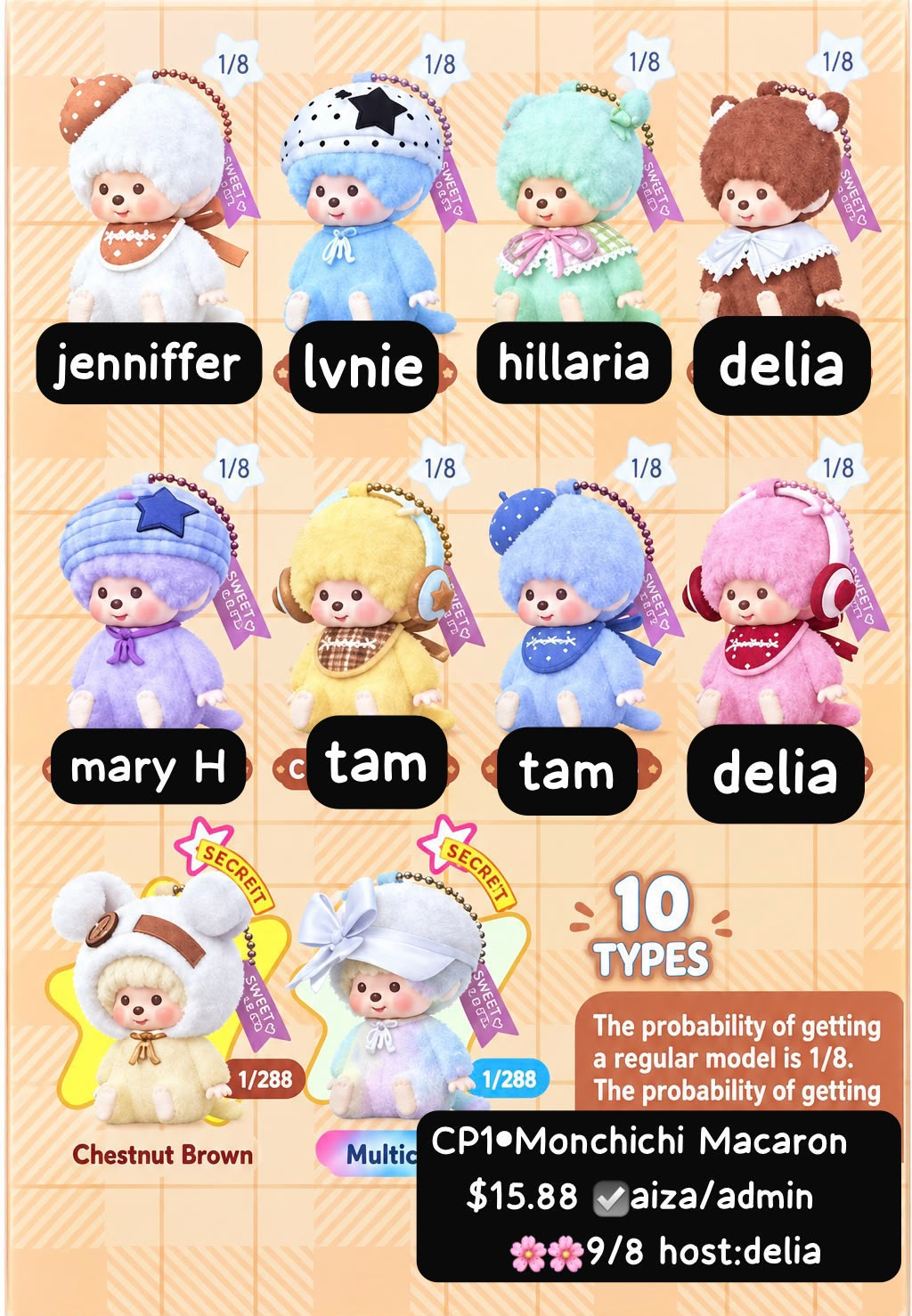Monchichi ’s Cute & Fun Series Claim Party