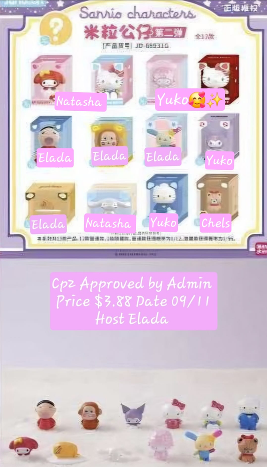 Sanrio Mini v2 Series Claim Party