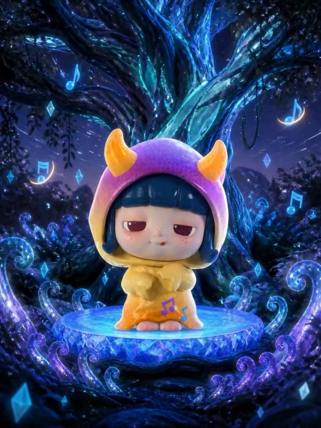 【preorder 9/21】Xingxing Ghost Street-Racer Minibean Series toy surprise box Dolls