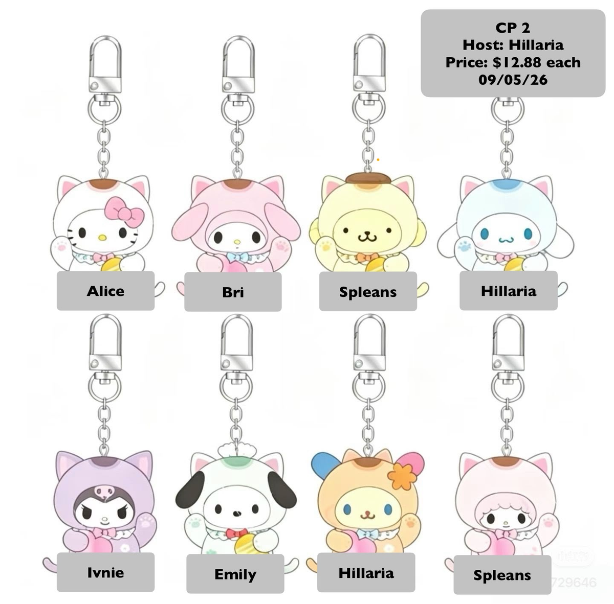 Sanrio Chibittomo Lucky Cat Series Claim Party