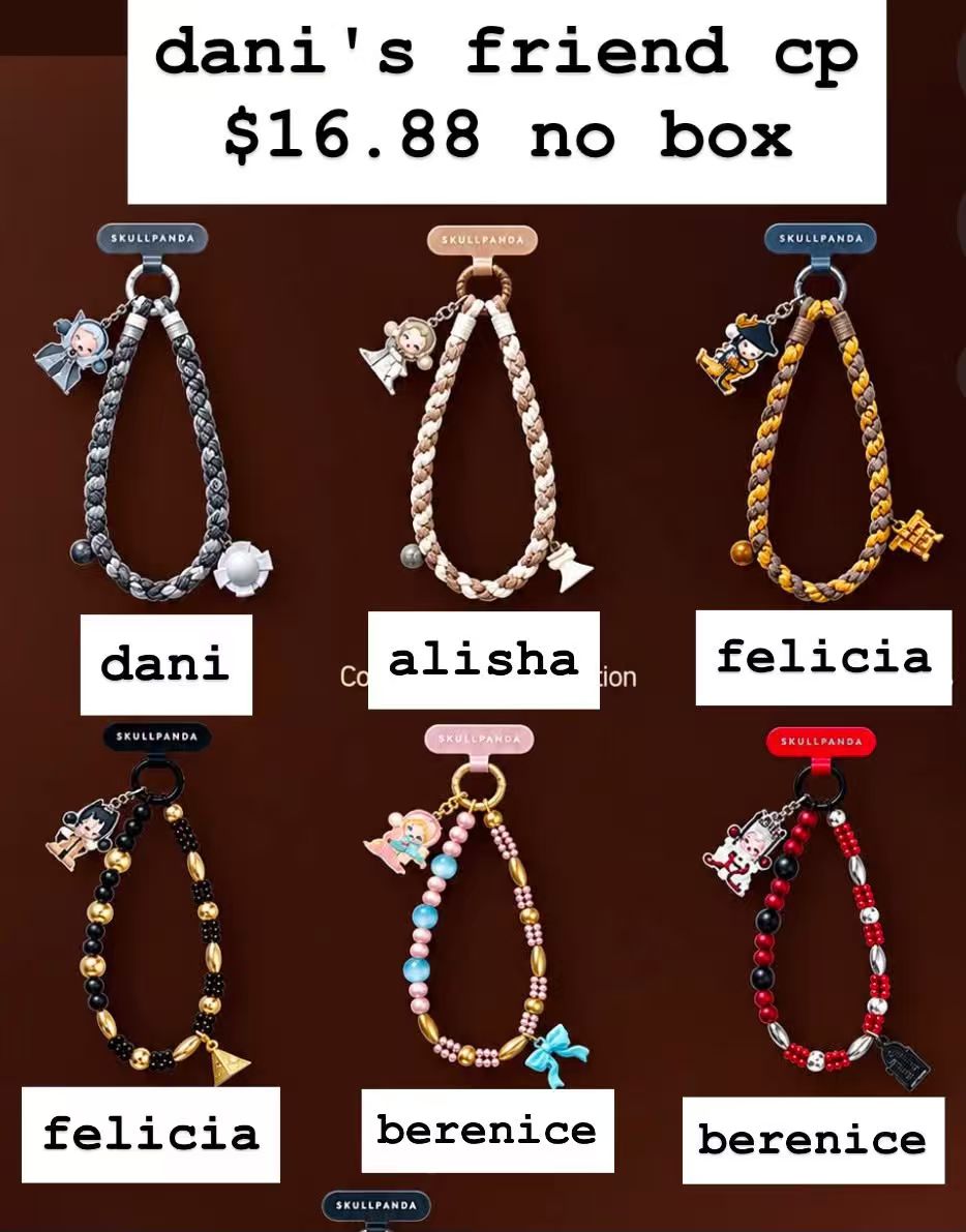 【preorder September 18】POP MART Skullpanda Abodes of Time Phone Lanyard Series toy surprise box Dolls
