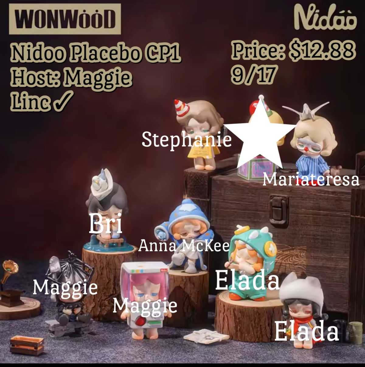 Nidoo Placebo series claim party