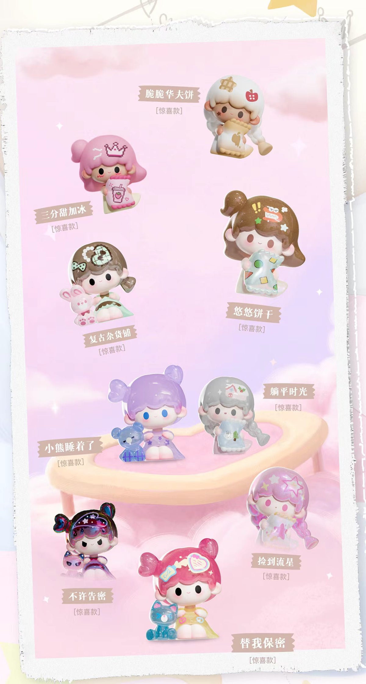 UUTOY I Need U Minibean Series toy surprise box Dolls