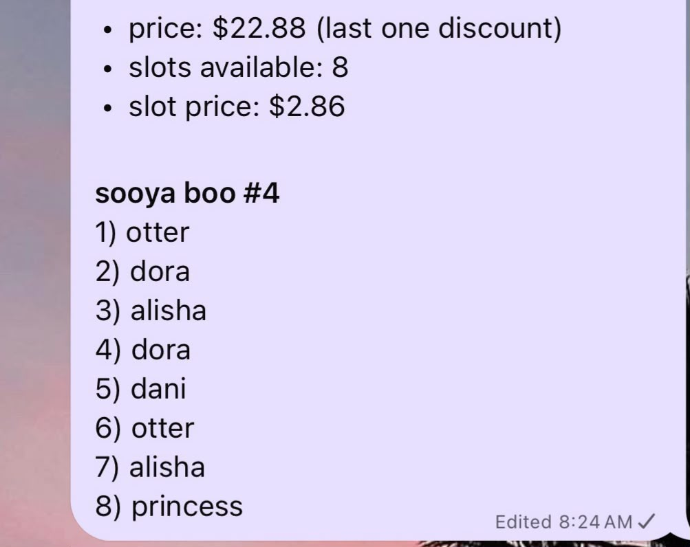 sooya overture v2  Series claim party