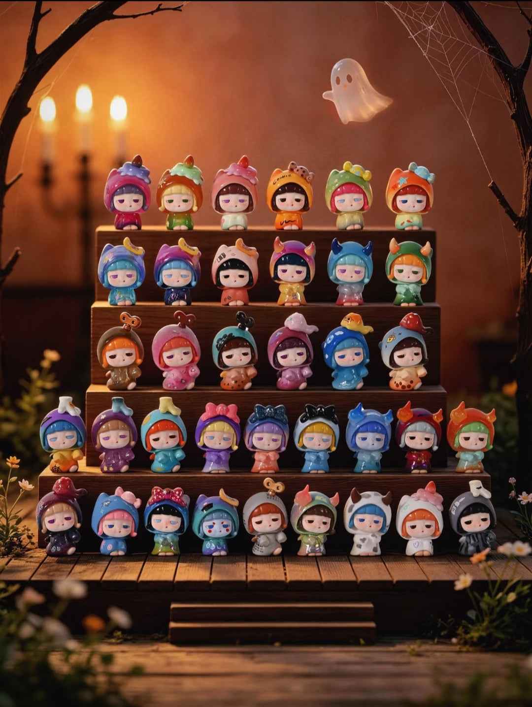 Xingxing Ghost Street-Racer Minibean Series toy surprise box Dolls