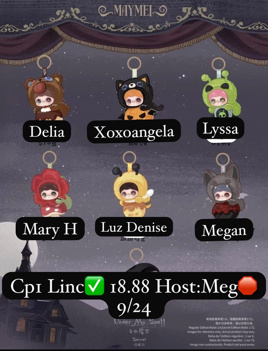 MayMei Under My Spell Series Claim Party