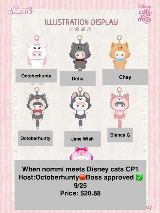 When nommi meets Disney cats series claim party