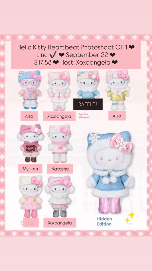Hello Kitty Heartbeat Photoshoot series claim party