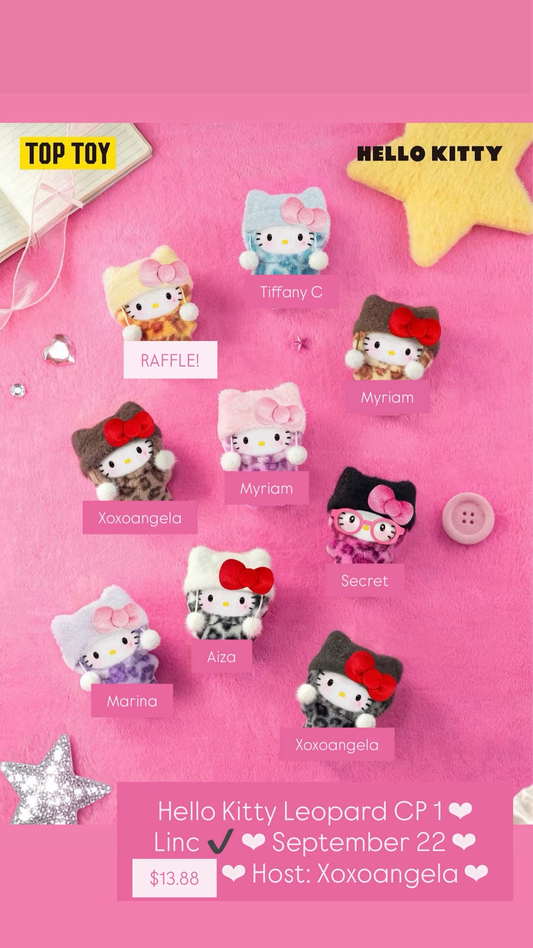 Hello Kitty Leopard  series claim party