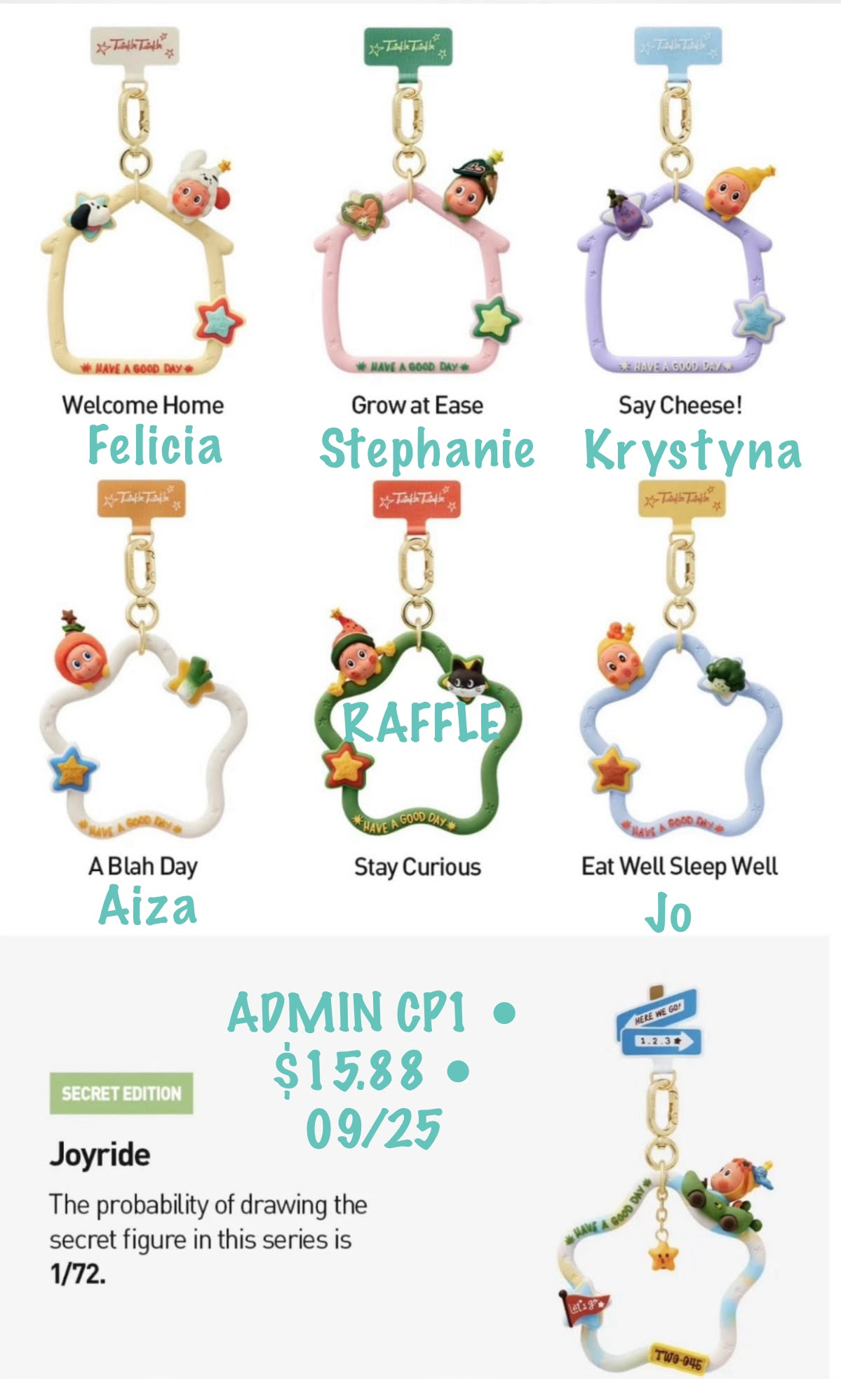 TWINKLE PHONE LANYARD series claim party