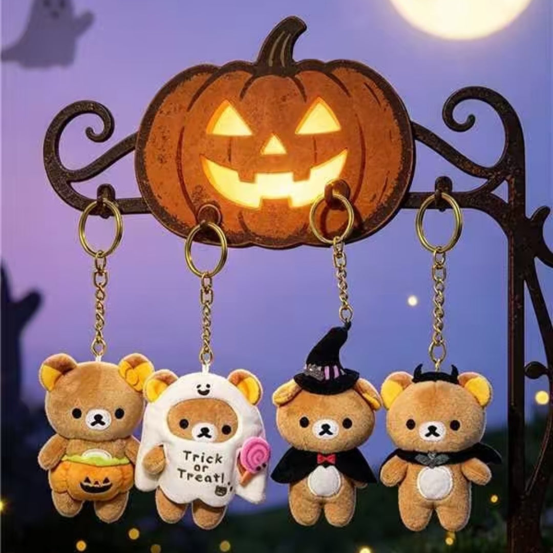 Rilakkuma Halloween Plush Series toy surprise box Dolls