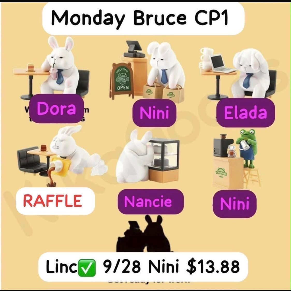 Monday Bruce Series Claim Party