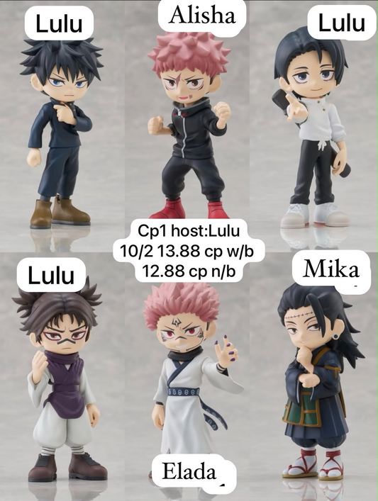 Jujutsu Kaisen Chibi Figure Series claim party