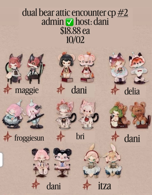 Double-Sided Bear: Attic Adventures Series Claim Party
